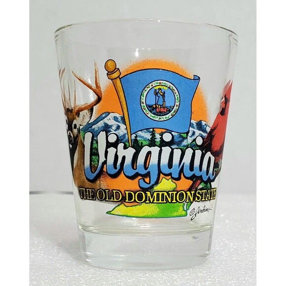 Lot of 4 Souvenir Shot Glasses – VA, Fudpuckers, Gulf Shores,AL Orange Beach,AL - Picture 2 of 14